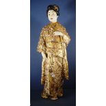 Large Japanese Satuma Geisha figurine