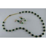 Malachite necklace