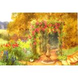 William Affleck (1869-1909) "In the garden"
