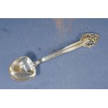 Large Australian Arts & Crafts silver spoon