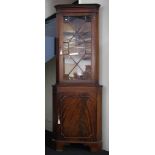 Antique style corner cabinet