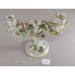 Vintage Dresden porcelain candelabra