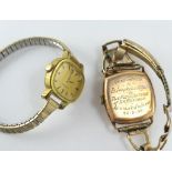 Vintage Rolex watch and case