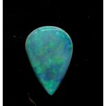 One loose tear drop shaped Australian opal