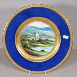 Wedgwood handpainted cabinet plate