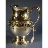 Crusader silver plated water jug