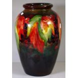 Large Moorcroft leaves & berry vase