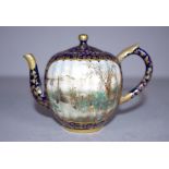 Good Japanese Kinkozan Satsuma miniature teapot