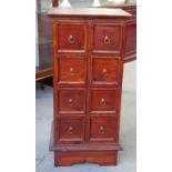 Oriental multi drawer chest