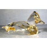 Villeroy & Boch crystal duck figure