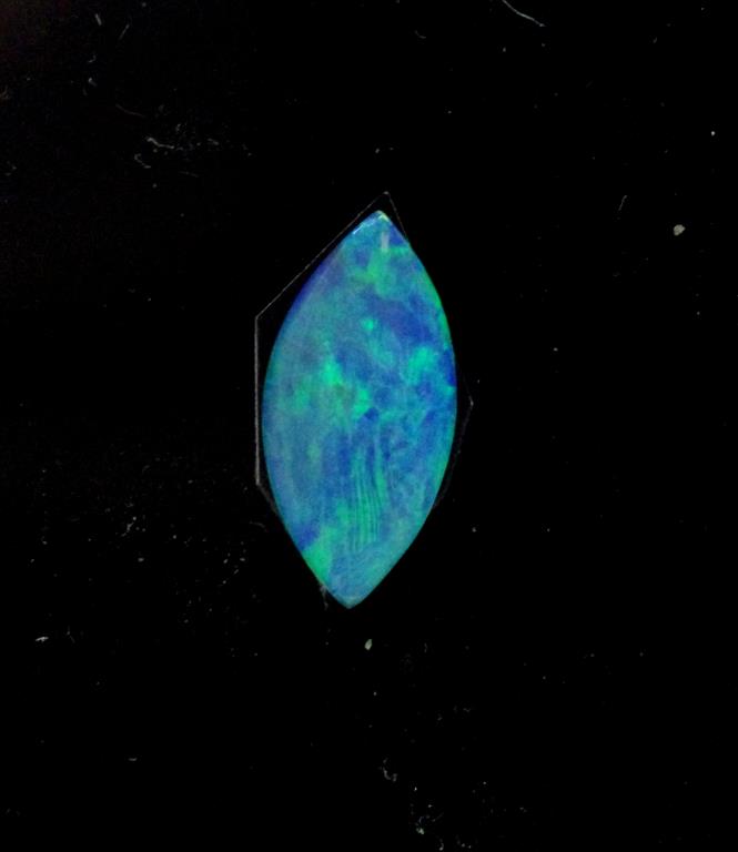 Australian marquise shaped opal