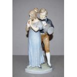 Royal Copenhagen courting couple figure