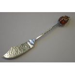 Australian Sargison silver butter knife