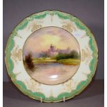 Royal Doulton handpainted cabinet plate