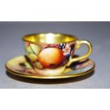 Cavershall miniature teacup & saucer