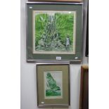 Two Peter Lyon (UK 1926-) limited edition prints