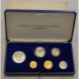 1966 Australian proof coin set