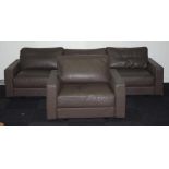 King Furniture "Concerto" leather lounge suite