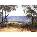 John Emmett 1927-"Boyce's lookout, Blackheath"oil