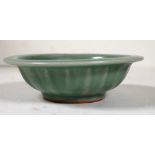 Chinese Song Dynasty style green celadon dish
