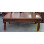 Wooden coffee table