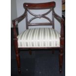Georgian Regency carver chair