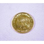RAM 1981 Royal Wedding $200 gold coin