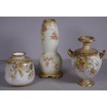 Three various vintage Doulton vases