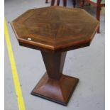 Art Deco octagonal table