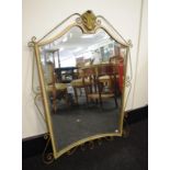 European decorated wall mirror