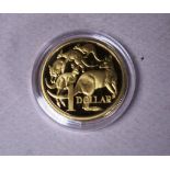 Royal Australian Mint $1 proof bronze coin