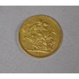 1899 sovereign gold coin