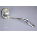 Dutch silver soup ladle