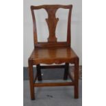 George III country Chippendale chair