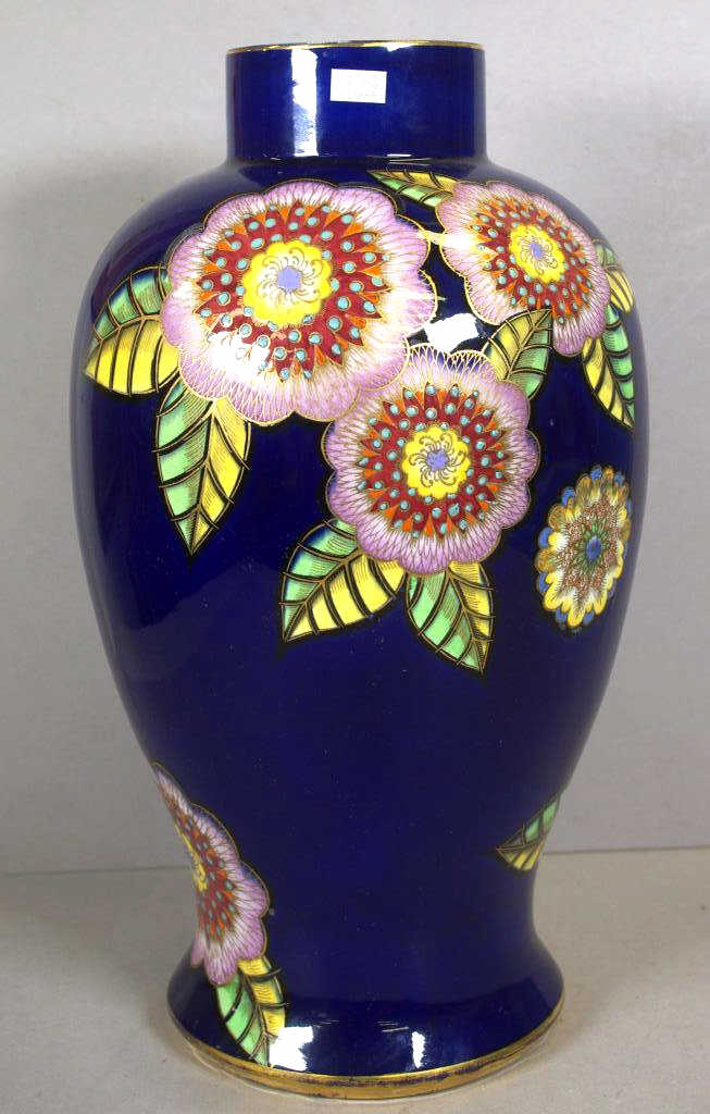 Large Carlton Ware ballaster shape vase