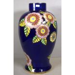 Large Carlton Ware ballaster shape vase
