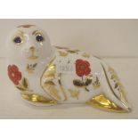 Royal Crown Derby "Seal" paperweight