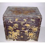 Vintage Oriental lacquer box
