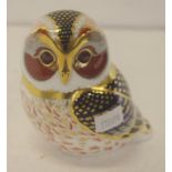 Royal Crown Derby "Tawny Owl" paperweight