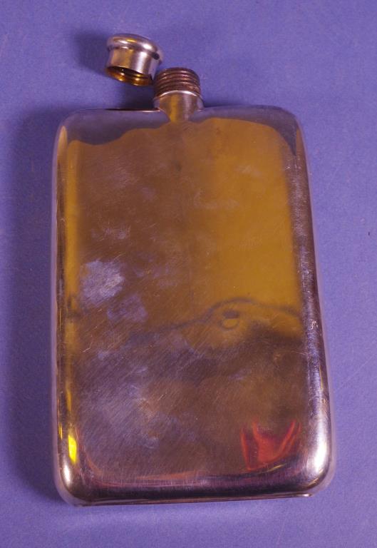 Vintage sterling silver spirit flask - Image 3 of 3
