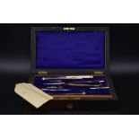 Antique draughtsmans instrument set