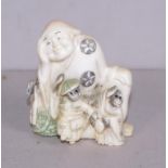 Japanese carved ivory netsuke