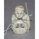 Antique Japanese ivory netsuke