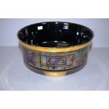 Andrew Gibson lustre glaze footed bowl