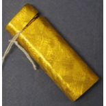 Vintage Cartier gold plated cigarette lighter