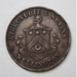 Kirkcaldie & Stains Wellington trade token