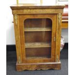 Victorian walnut pier cabinet