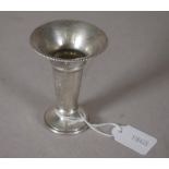 Vintage Australian sterling silver posy vase
