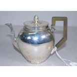 Antique Dutch hallmarked silver teapot