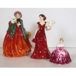 Three various Royal Doulton figures